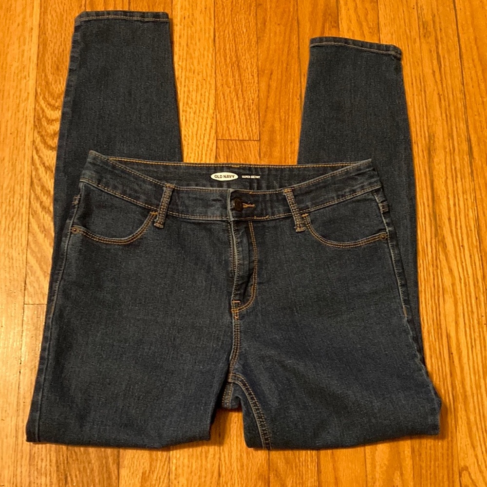 Old Navy skinny leg jean, sz: 6 short